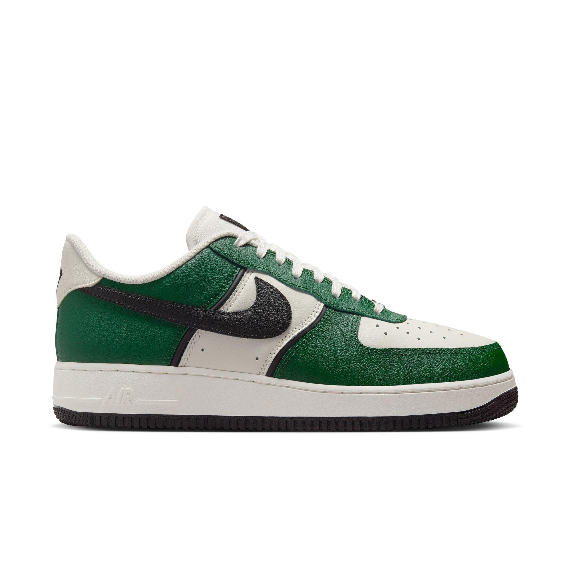 Nike Air Force 1 '07 LV8 "Fir/Black/Sail/Coconut Milk" Men's Shoe - GREEN/WHITE